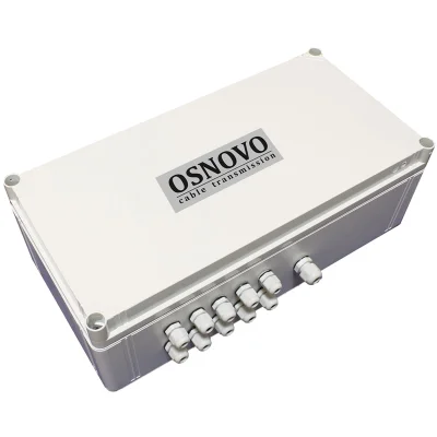 Коммутатор/ OSNOVO Уличный PoE коммутатор на 11 портов, 6 *10/100Base-T с PoE до 30W, 2 x 10/100Base-T с PoE до 60W, 1 *10/100/1000Base-T, 2 SFP 1000Base-X, суммарно PoE до 240W, IP66