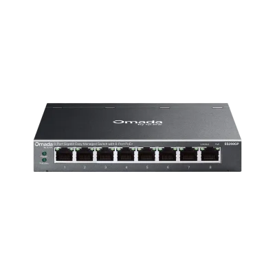 Коммутатор/ Omada 8-Port Gigabit Easy Managed Switch with 8-Port PoE+