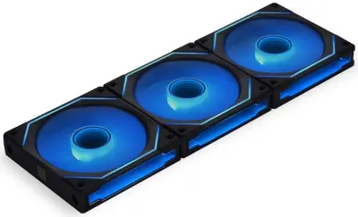 Вентилятор для корпуса Lian-Li Uni Fan IN ARGB 120х120 черный 7-pin 29дБ (упак.:3шт) (G99.12SLIN3B.00) Ret