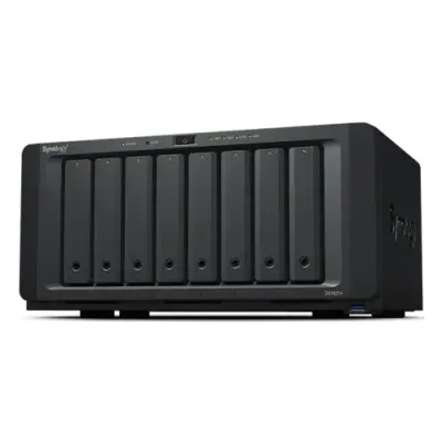 Synology DS1821+ QC2,2GhzCPU/4GbDDR4(upto32)/RAID0,1,10,5,6/upto 8hot plug HDD SATA(3,5' or 2,5')(upto18 with 2xDX517)+ 2 M2 slots/ 4xUSB3.2/2eSATA/4GigE(+1Expslot)/iSCSI/2xIPcam(upto40)