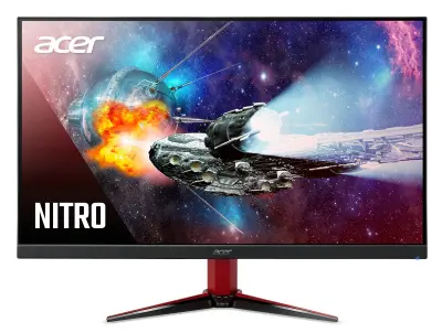 Монитор Acer 27" Nitro EI272URPbmiiipx черный VA LED 16:9 HDMI M/M матовая 3000:1 320cd 178гр/178гр 2560x1440 DisplayPort Ultra HD 2K (1440p) 4.87кг