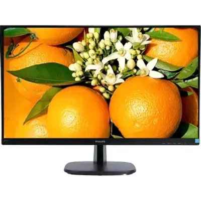 LCD PHILIPS 27" 273V7QDSB (00/01) черный {IPS 1920x1080 5мс 16:9 250cd 178/178 DVI HDMI D-Sub}