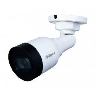 DAHUA DH-IPC-HFW1239S1P-LED-0360B-S6 Уличная цилиндрическая IP-видеокамера FullColor 2Мп, 1/2.8” CMOS, объектив 3.6мм, обнаружение людей, LED 30м, IP67, металл/пластик