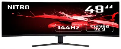 Монитор Acer 49" Nitro EI491CRPbmiiipx VA 3840x1080 400cd/m2 32:9