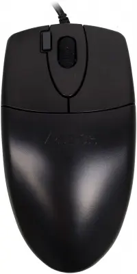 Мышь A4Tech OP-620DS черный оптическая (1200dpi) silent USB (3but)