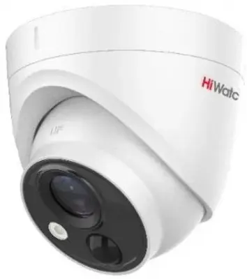 Камера видеонаблюдения аналоговая HiWatch DS-T213(B) 2.8-2.8мм HD-TVI цв. корп.:белый (DS-T213(B) (2.8 MM))