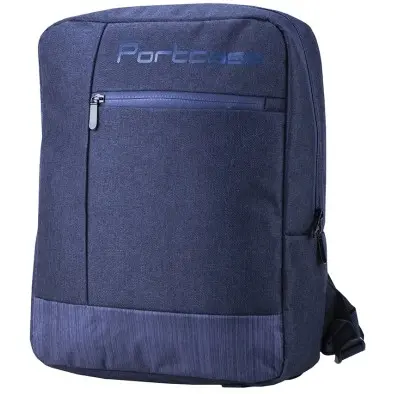 Рюкзак PORTCASE  KBP-132BU (15,6'', синий, полиэстр)