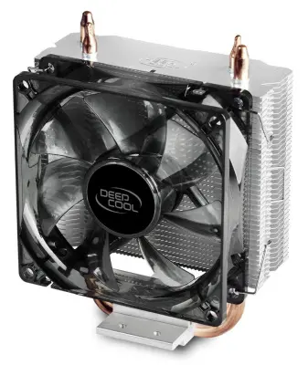 Устройство охлаждения(кулер) Deepcool Gammaxx 200 V2 Soc-AM5/AM4/1151/1200/1700 черный 4-pin 18-24dB Al+Cu 100W 326gr Ret (DP-MCH2-GMX200-V2)