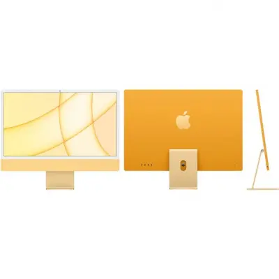Apple iMac [Z12T000AS, Z12T/3] Yellow 24" Retina 4.5K {M1 chip with 8 core CPU and 8 core/16GB/512GB SSD/LAN} (2021)
