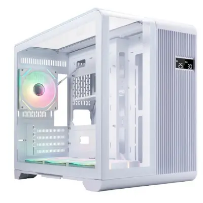 1STPLAYER RT6 ARGB White / mATX / 4x120mm ARGB fans / RT6-WH-3FC7R-W-1FC7-W
