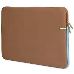 PORTCASE KNP-18BR Чехол для ноутбука {неопрен, коричневый, 17-18,4''}