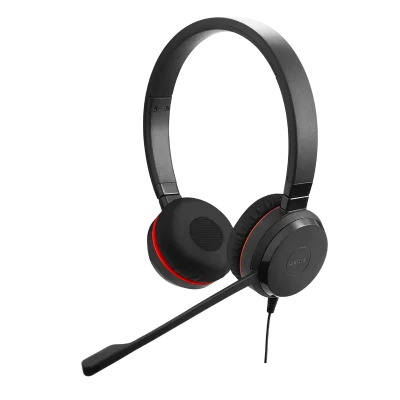 Гарнитура проводная/ Jabra Evolve 20 SE, Stereo MS, USB C/A adapter, Leather
