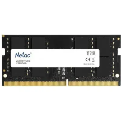 Память DDR4 16Gb 2666MHz Netac NTBSD4N26SP-16 Basic RTL PC4-21300 CL19 SO-DIMM 260-pin 1.2В single rank Ret