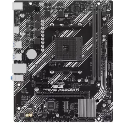 ASUS PRIME A520M-R, AM4, A520, 2*DDR4, 4*SATA, 1*M.2, 4*USB 3.2, 2*USB 2.0, 1*PCIx16, 1*PCIx1, HDMI, mATX