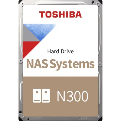 Жесткий диск/ HDD Toshiba N300 NAS SATA3 3.5" 22TB 7200 1024Mb 6Gb/s, 24x7  1 year warranty (replacement ST22000NT001, WD221KFGX)