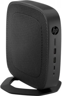 Тонкий Клиент HP t640 RyzenR1505G (2.4) 8Gb SSD64Gb Vega 3 Windows 10 IoT Enterprise 64 GbitEth 45W клавиатура мышь черный