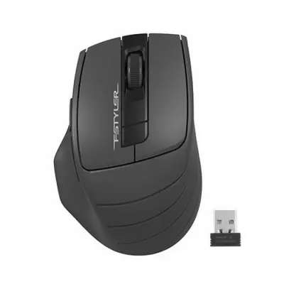 Мышь беспроводная A4Tech Fstyler FG30S , серый , оптическая, 2000dpi silent , USB, 6 кнопок (1204070)