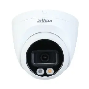 DAHUA DH-IPC-HDW2449TP-S-IL-0360B Уличная турельная IP-видеокамера SmartDualLight 4Мп, 1/2.9” CMOS, объектив 3.6мм, видеоаналитика, микрофон, ИК 30м, LED 30м, IP67, металл/пластик