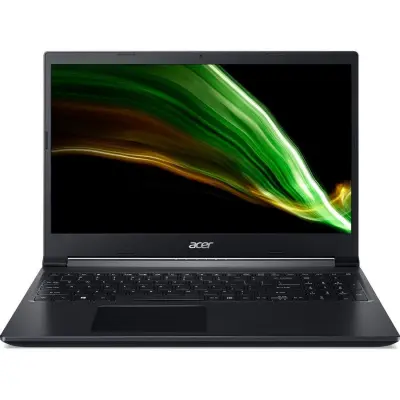 Ноутбук Acer Aspire 7 A715-42G-R64S Ryzen 5 5500U 16Gb SSD512Gb NVIDIA GeForce GTX 1650 4Gb 15.6" IPS FHD (1920x1080) Eshell black WiFi BT Cam (NH.QBFER.00C)