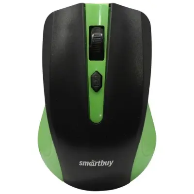 Мышь беспроводная Smartbuy ONE 352 зелено-черная [SBM-352AG-GK]