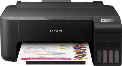 Принтер струйный Epson L1210 (C11CJ70401/501/509) A4 черный