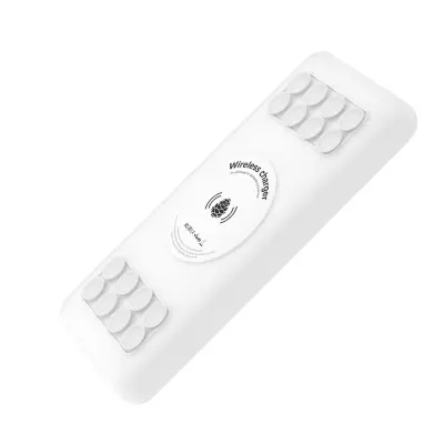GCR PowerBank на 10000mAh беспроводная зарядка Qi с креплением 15W + QC 3.0 + PD 20W, белый