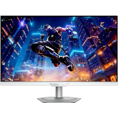 LCD Gigabyte 27" M27UP ICE Black {IPS 3840x2160 UHD 160Hz 1ms 350cd/m? 1000:1 178/178 2xHDMI 2.1 DisplayPort 1.4 4xUSB3.2 USB Type-C (18W) Pivot антибликовая}