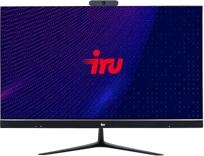 Моноблок IRU Office P2310H5 23.8" Full HD i5 11400 (2.6) 16Gb SSD240Gb UHDG 730 Free DOS GbitEth WiFi BT 120W Cam черный 1920x1080