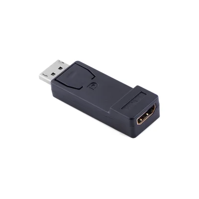 GCR Переходник DisplayPort/HDMI 20M/19F, черный