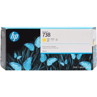 Картридж/ HP 738 300-ml Yellow DesignJet Ink Cartridge