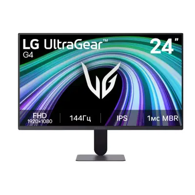 LCD LG 23.8" 24G411B-B {IPS 1920x1080 144Hz 1ms 178/178 250cd 1500:1 HDMI2.0 DisplayPort1.4 ACext}