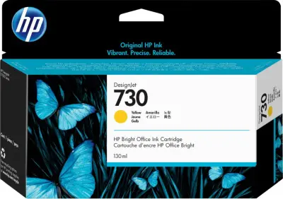 HP P2V64A Картридж HP 730 желтый {HP DesignJet T1700, (130 мл)}
