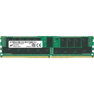 Память оперативная/ Micron 32GB DDR4 3200 MT/s CL22 2Rx4 ECC Registered DIMM 288pin pulled