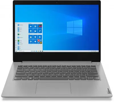 Ноутбук Lenovo IdeaPad 3 14ITL6 Core i3 1115G4 8Gb SSD256Gb Intel UHD Graphics 14" IPS FHD (1920x1080) Windows 11 Home grey WiFi BT Cam