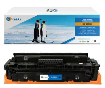 Картридж G&G GG-W2030X 415X черный (7500стр.) для HP LJ M454/MFP M479