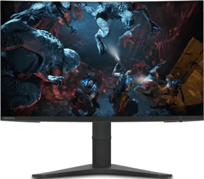 Монитор Lenovo 31.5" G32qc-10 черный WVA LED 4ms 16:9 HDMI HAS 350cd 178гр/178гр 2560x1440 DisplayPort Ultra HD 2K (1440p) 7.7кг