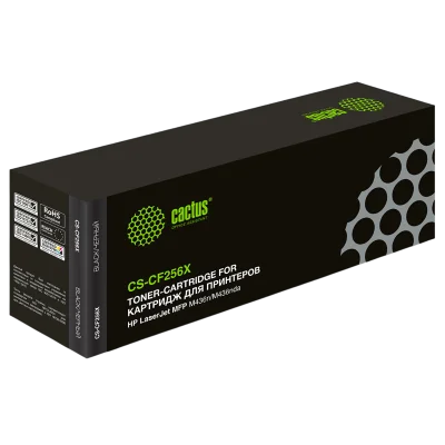 -/ Картридж лазерный Cactus CS-CF256X CF256X черный (13700стр.) для HP LJ MFP M436n/M436nda