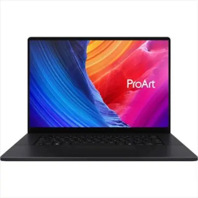 Ноутбук Asus ProArt P16 H7606WM-RJ112X Ryzen AI 9 HX 370 32Gb SSD2Tb NVIDIA GeForce RTX 5060 8Gb 16" OLED Touch 3K (2880x1800) Windows 11 Pro black WiFi BT Cam (90NB15L1-M007P0)