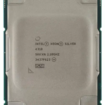 Центральный Процессор Intel Xeon® Silver 4310  12 Cores, 24 Threads, 2.1/3.3GHz, 18M, DDR4-2666, 2S, 120W PULL