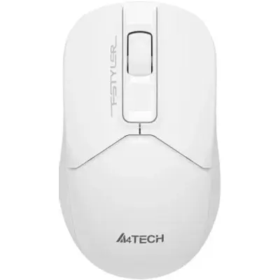 Мышь A4Tech Fstyler FG12 белый оптическая (1200dpi) беспроводная USB (3but)