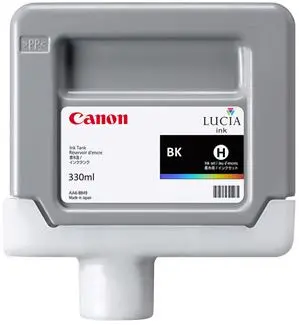 Картридж струйный Canon PFI-307 BK 9811B001 черный (330мл) для Canon iPF830/iPF840/iPF850