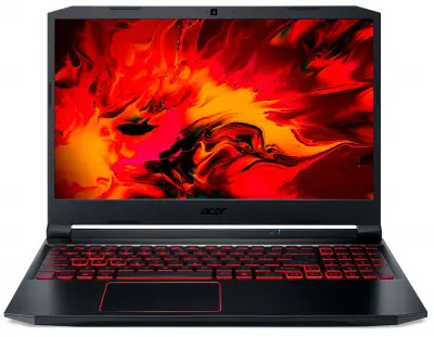 Ноутбук Acer Nitro 5 AN515-55-51HQ Core i5 10300H 8Gb SSD256Gb NVIDIA GeForce GTX 1650 4Gb 15.6" IPS FHD (1920x1080) Eshell black WiFi BT Cam