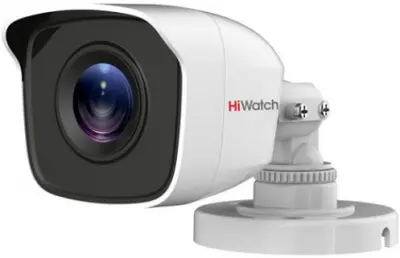 Камера видеонаблюдения аналоговая HiWatch DS-T200S 3.6-3.6мм HD-CVI HD-TVI цветная корп.:белый (DS-T200S (3.6 MM))