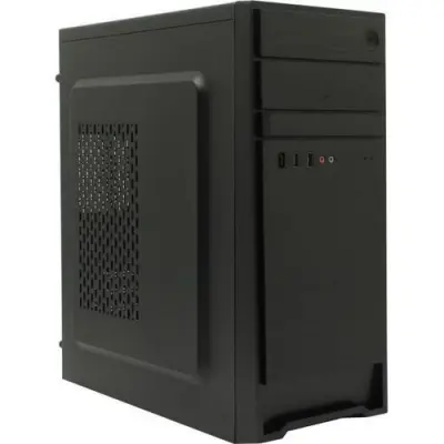 Exegate EX287511RUS Корпус Miditower ExeGate AX-252-500W-12 (ATX, БП XP500 с вент. 12см, 2*USB, аудио, черный)