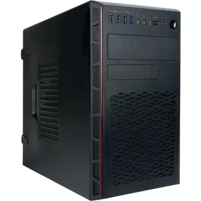 Mini Tower InWin EMR065 Black U3.0*2+U2.0*2+A(HD)+intrusion switch mATX  INWIN [6193033]