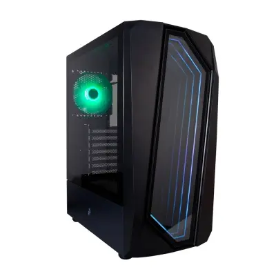 1STPLAYER INFINITE SPACE IS6 Black / ATX, TG / 1x120mm LED fan inc. / IS6-BK-1F1