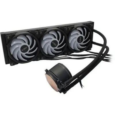 PCCooler Комплект водяного охлаждения  GI-CX360 ARGB LGA2066/2011/1366/115х/775/TR4/AM4/FM1/2/2+/AM2/2+/3/3+ (6шт/кор, TDP 350W, 3 pin 5V Addressable RGB подсветка, 3 х 120mm PWM VortexPro FAN) RET