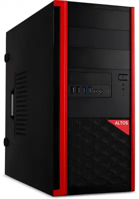 ПК Acer Altos P10 F7 MT i5 11400 (2.6) 8Gb SSD256Gb RTX3080 10Gb noOS GbitEth 750W черный (US.RRKTA.01M)