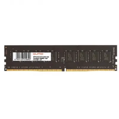 QUMO DDR4 DIMM 8GB QUM4U-8G2400P16 PC4-19200, 2400MHz OEM/RTL