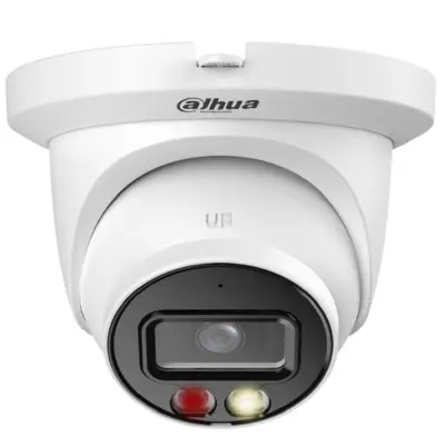 DAHUA DH-IPC-HDW2849TMP-S-IL-0360B Уличная турельная IP-видеокамера SmartDualLight 8Мп, 1/2.7” CMOS, объектив 3.6мм, видеоаналитика, микрофон, ИК 30м, LED 30м, IP67, металл